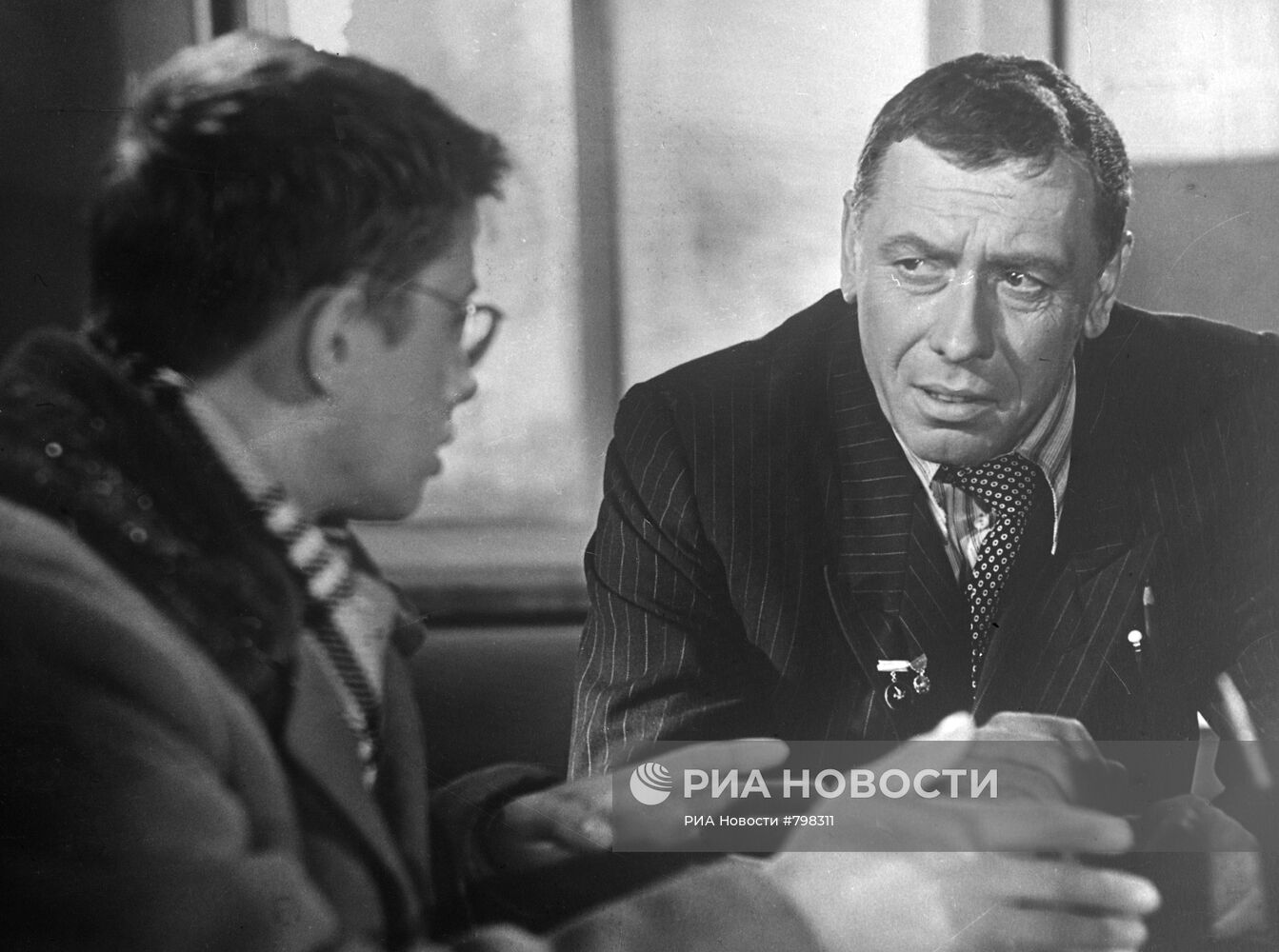 А.Демьяненко и А.Папанов в фильме "Порожний рейс"