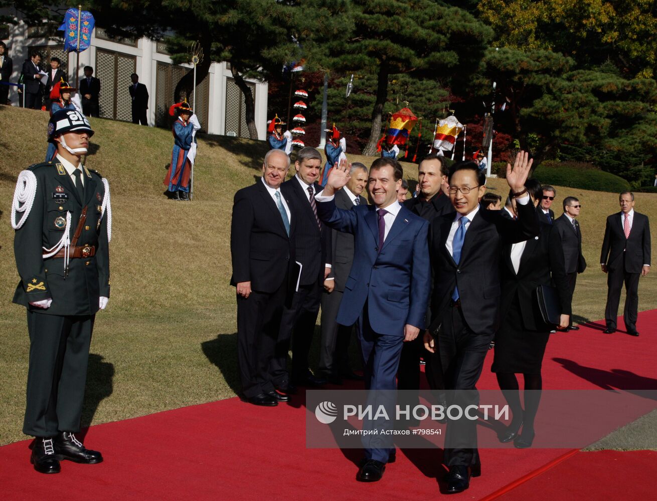 Официальный визит Дмитрия Медведева в Республику Корея