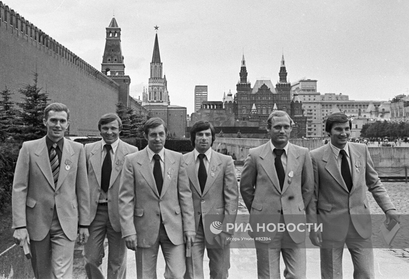 Хоккеисты сборной СССР