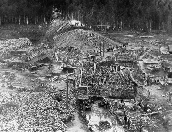 ПЛОТИНА СТРОИТЕЛЬСТВО МАГНИТКА