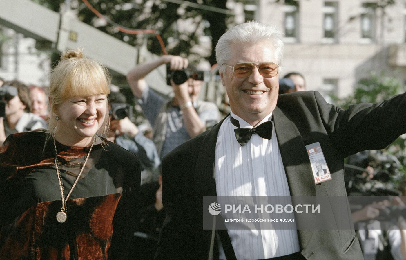 Наталья Гвоздикова и Евгений Жариков