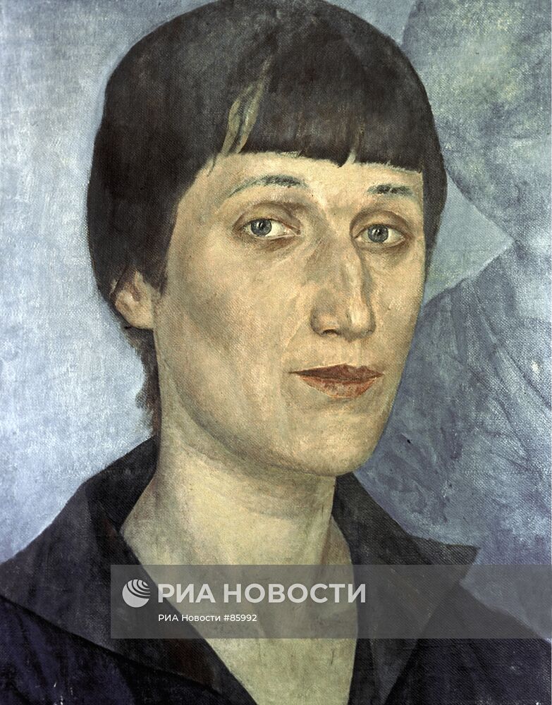 Репродукция портрета Анны Ахматовой