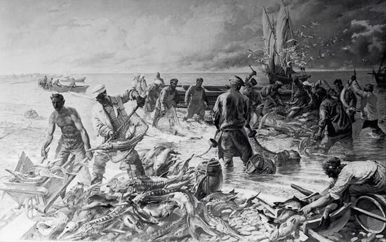 Картины "Невод идет"