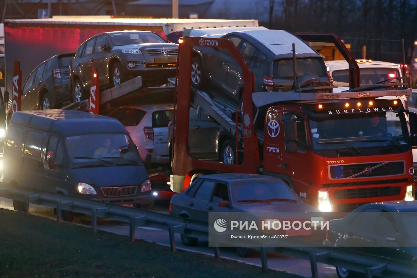 Власти предлагают ограничить въезда грузовиков в Москву