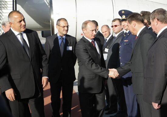 Рабочий визит Владимира Путина в Болгарию