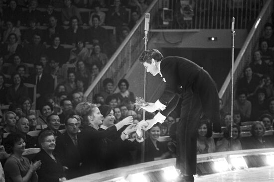 Оперный певец Ю.А. Гуляев