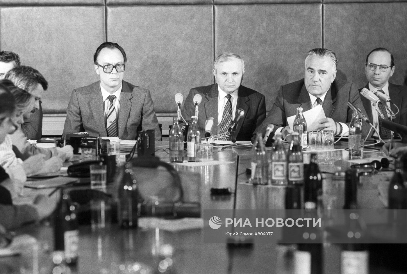 Пресс-конференция, посвященная ситуации на Чернобыльской АЭС
