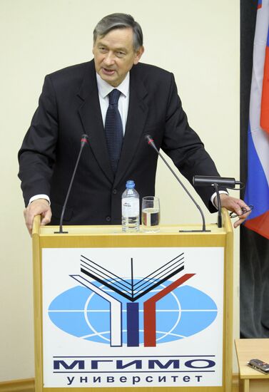 Президент Словении Данило Тюрк