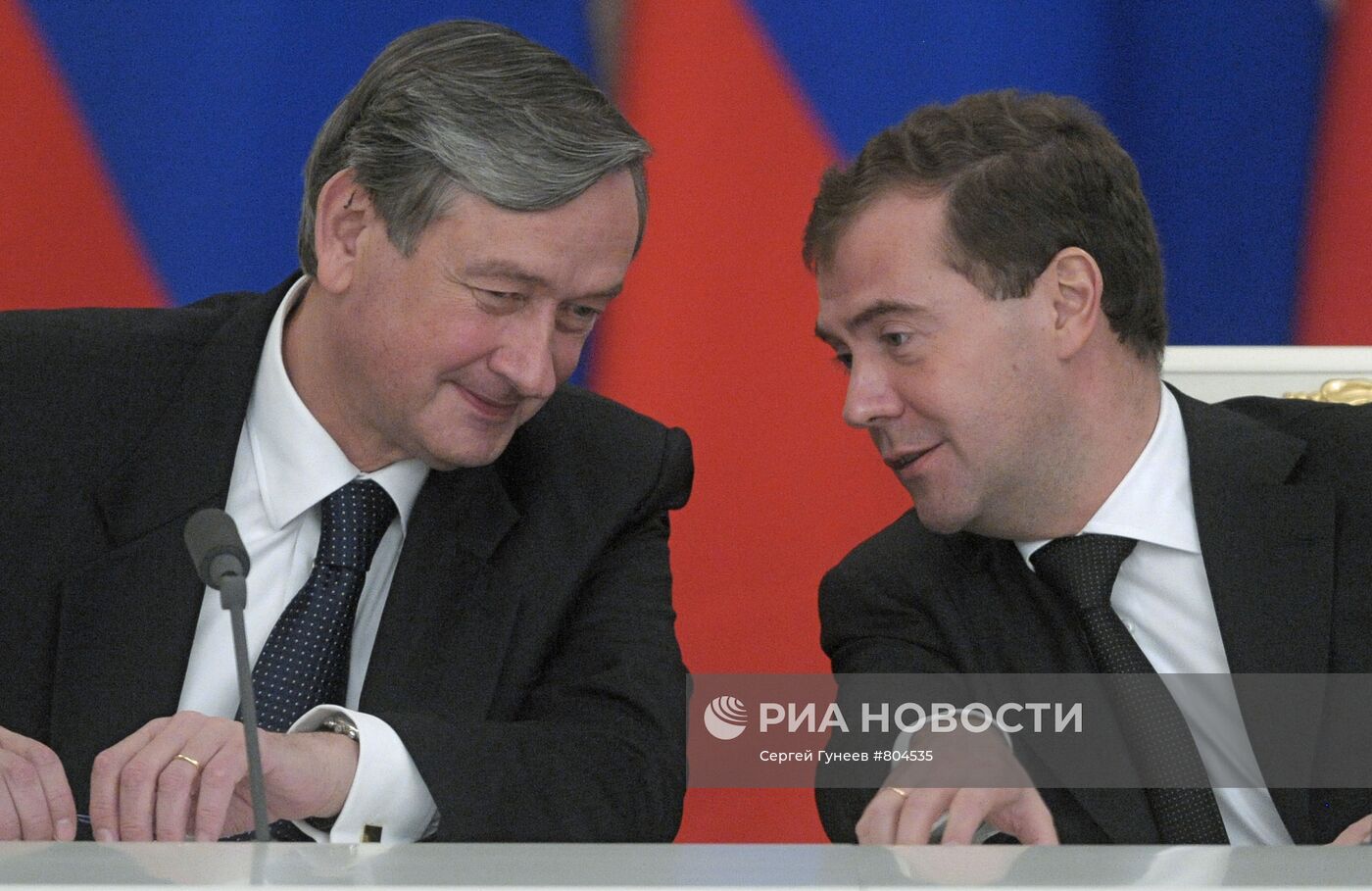 Д.Медведев и Д.Тюрк