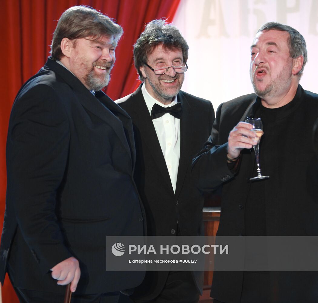 Константин Ремчуков, Леонид Ярмольник и Павел Лунгин