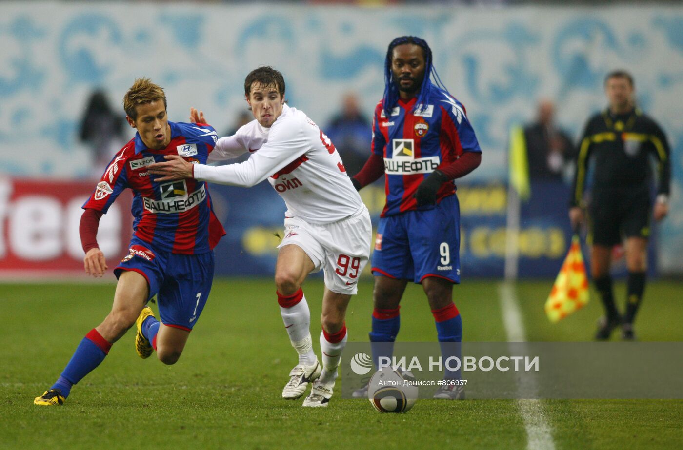 Футбол. РФПЛ. Матч ЦСКА - "Спартак"