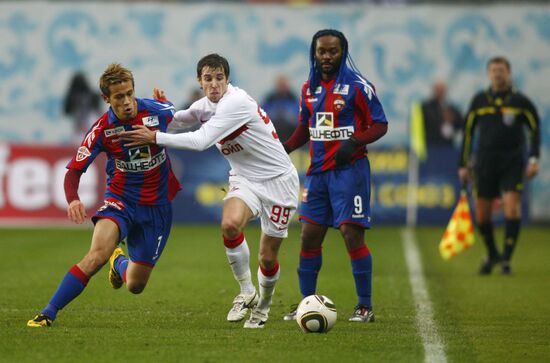 Футбол. РФПЛ. Матч ЦСКА - "Спартак"