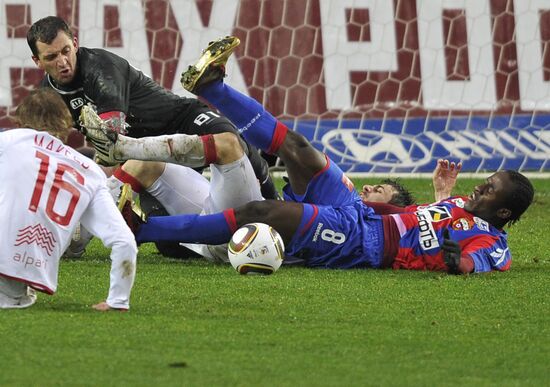 Футбол. РФПЛ. Матч ЦСКА - "Спартак"