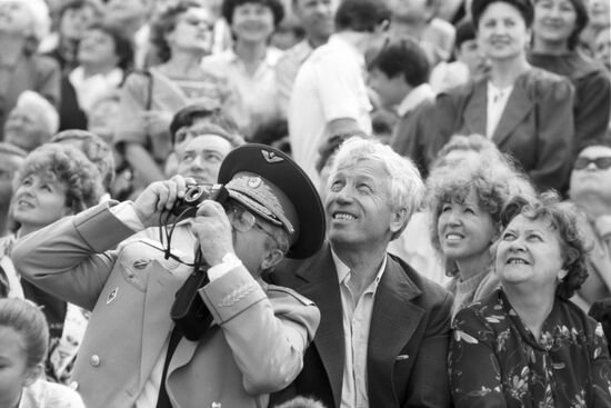 Авиационно-спортивный праздник в Тушино