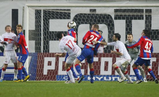 Футбол. РФПЛ. Матч ЦСКА - "Спартак"