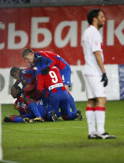 Футбол. РФПЛ. Матч ЦСКА - "Спартак"