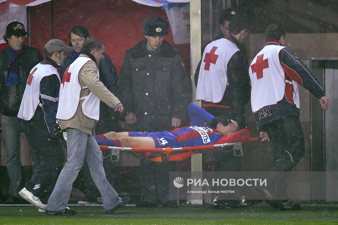 Футбол. РФПЛ. Матч ЦСКА - "Спартак"