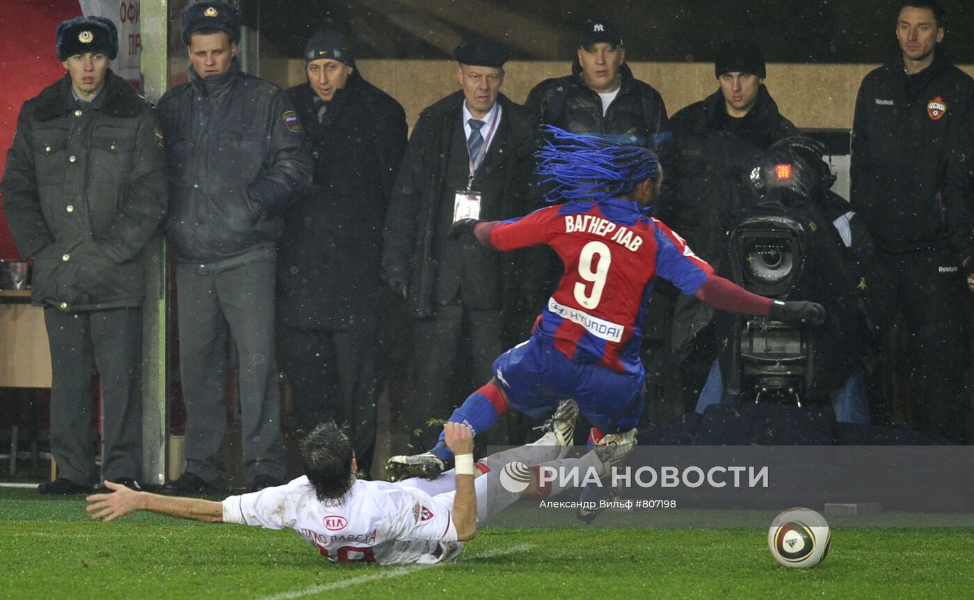 Футбол. РФПЛ. Матч ЦСКА - "Спартак"