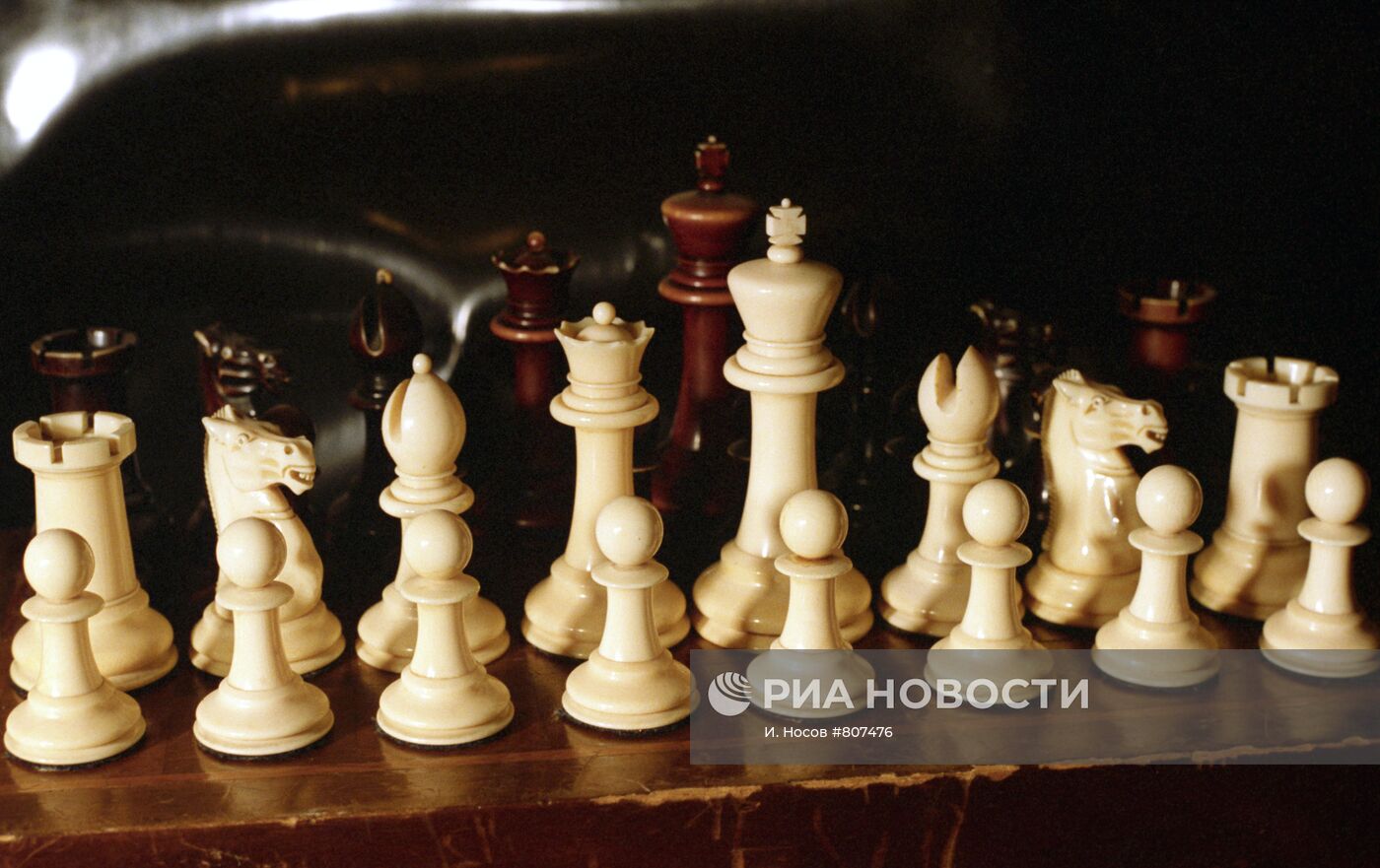 Шахматы, изготовленные в Лондонской королевской мастерской