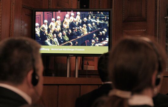 Открытие Мемориального комплекса Нюрнбергского процесса
