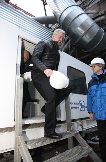 Сергей Собянин посетил строящуюся станцию метро "Новокосино"