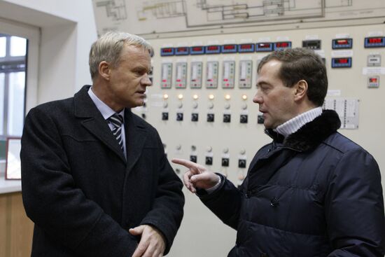 Рабочая поездка Дмитрия Медведева в Сыктывкар