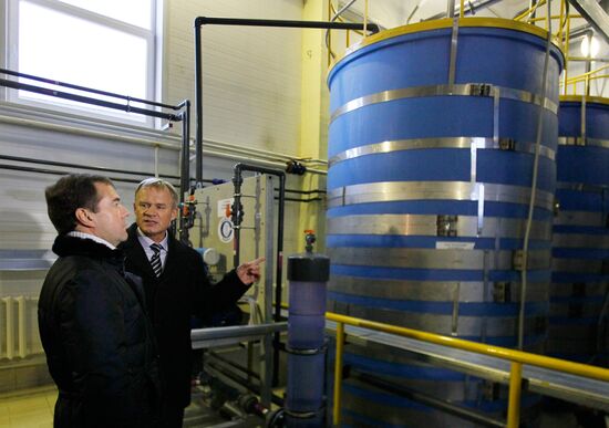 Рабочая поездка Дмитрия Медведева в Сыктывкар