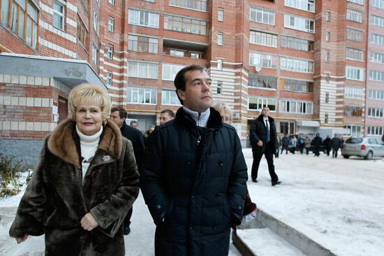 Рабочая поездка Дмитрия Медведева в Сыктывкар