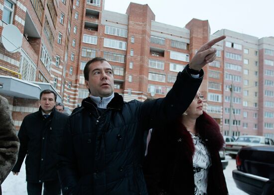 Рабочая поездка Дмитрия Медведева в Сыктывкар