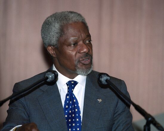 Официальный визит Генерального секретаря ООН Кофи Аннана