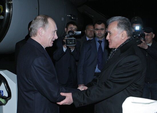 Рабочий визит Владимира Путина в Душанбе