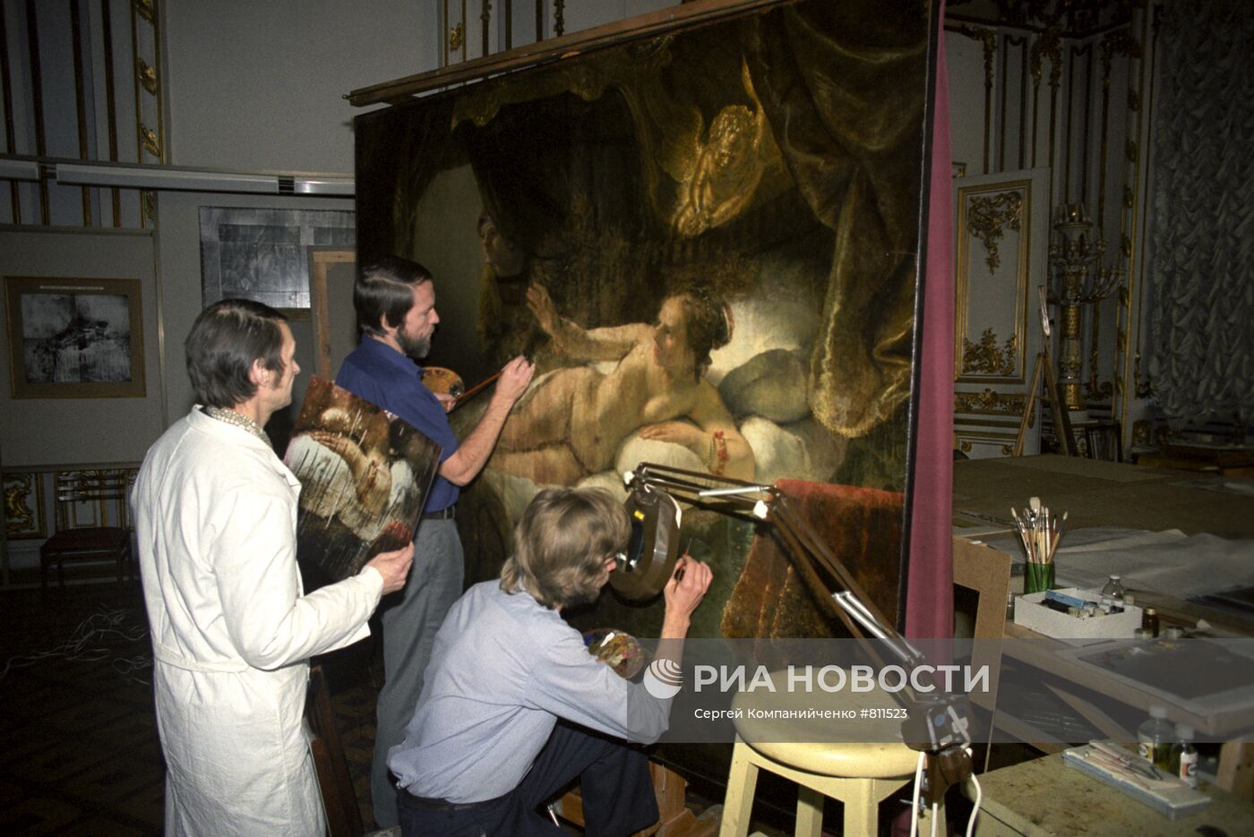 Реставрация картины Рембрандта