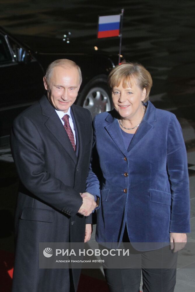 Рабочий визит РФ В.Путина в Федеративную Республику Германия