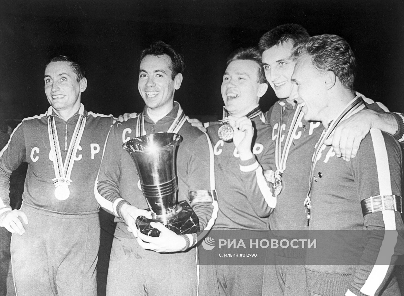 Советские рапиристы на XVIII Олимпиаде