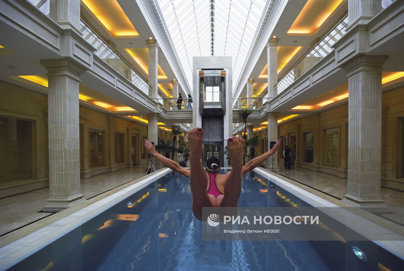 Бассейн "Крокус Сити" в Москве