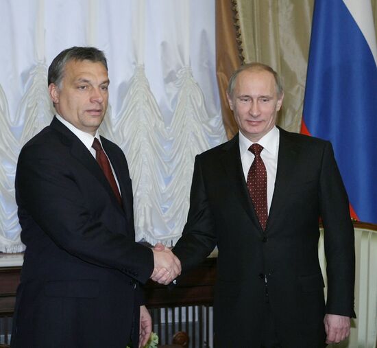 Владимир Путин встретился с Виктором Орбаном