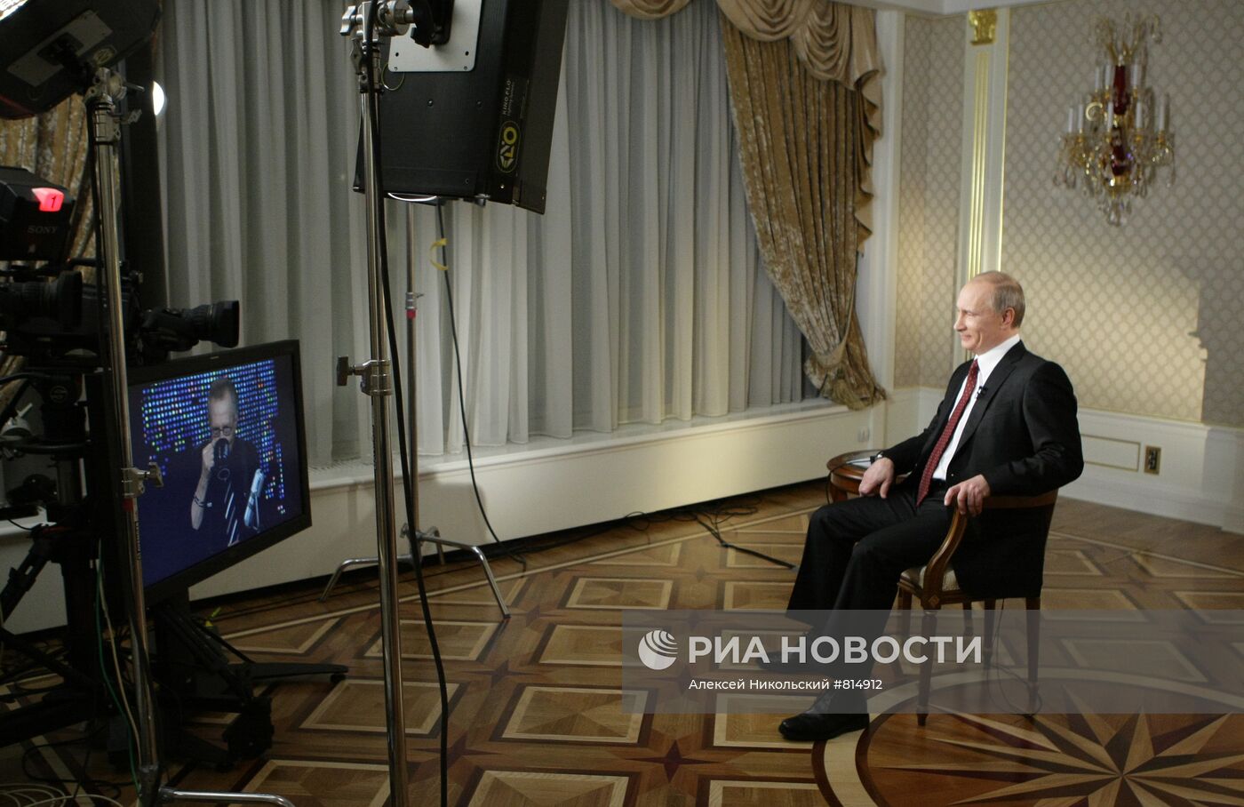 Владимир Путин дал интервью телекомпании CNN