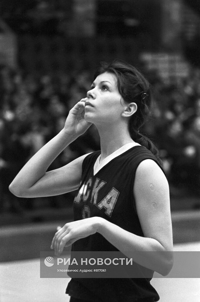 Баскетболистка Ольга Ерофеева