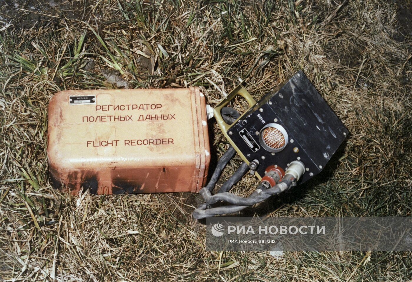 "Черный ящик" МиГ-29 после аварии