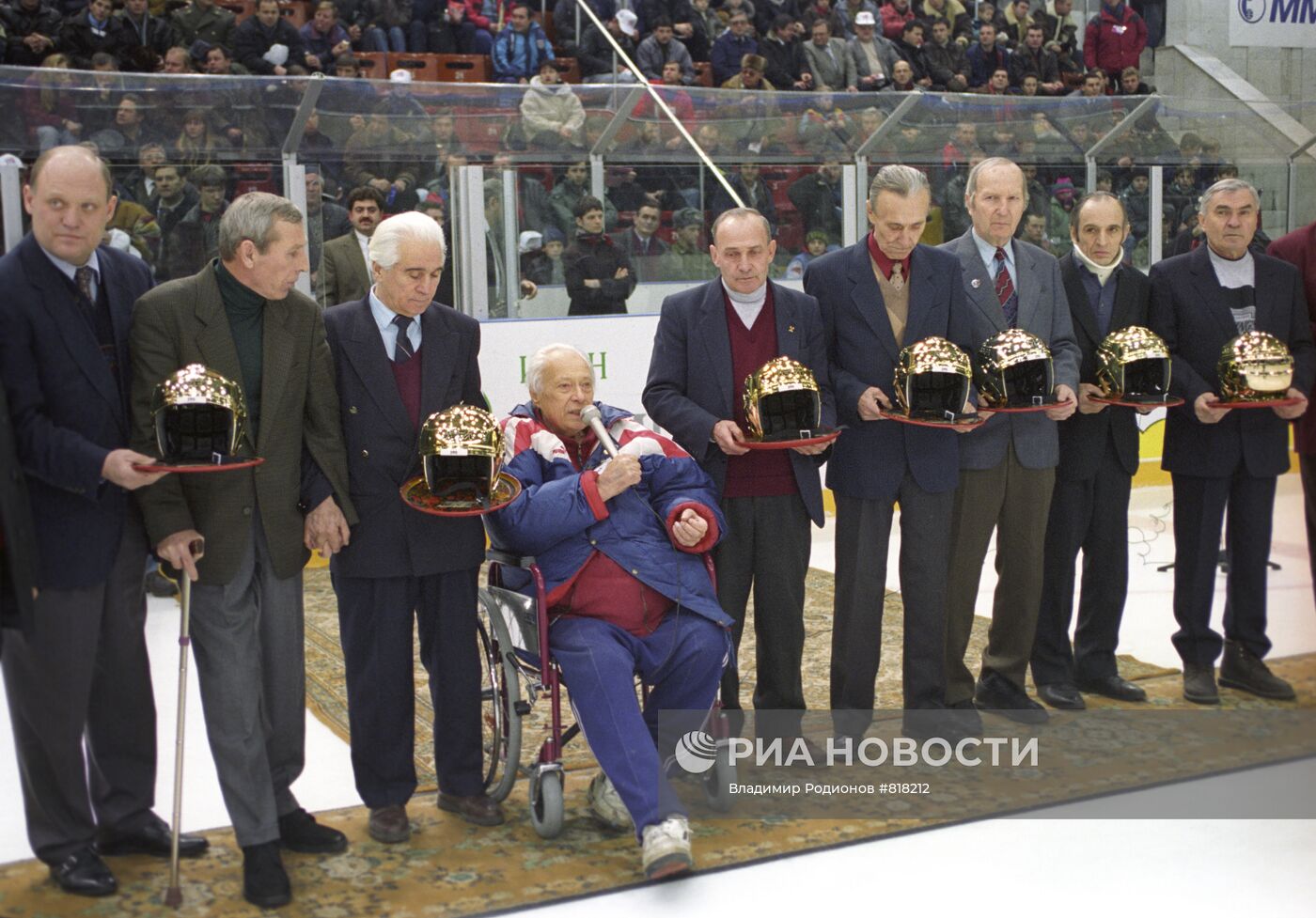 Ветераны российского хоккея