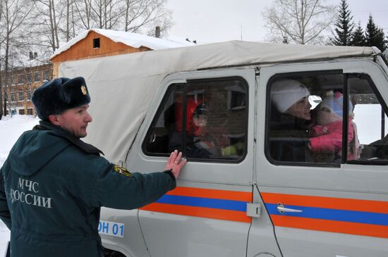 Ситуация в хакасском поселке Вершина Теи
