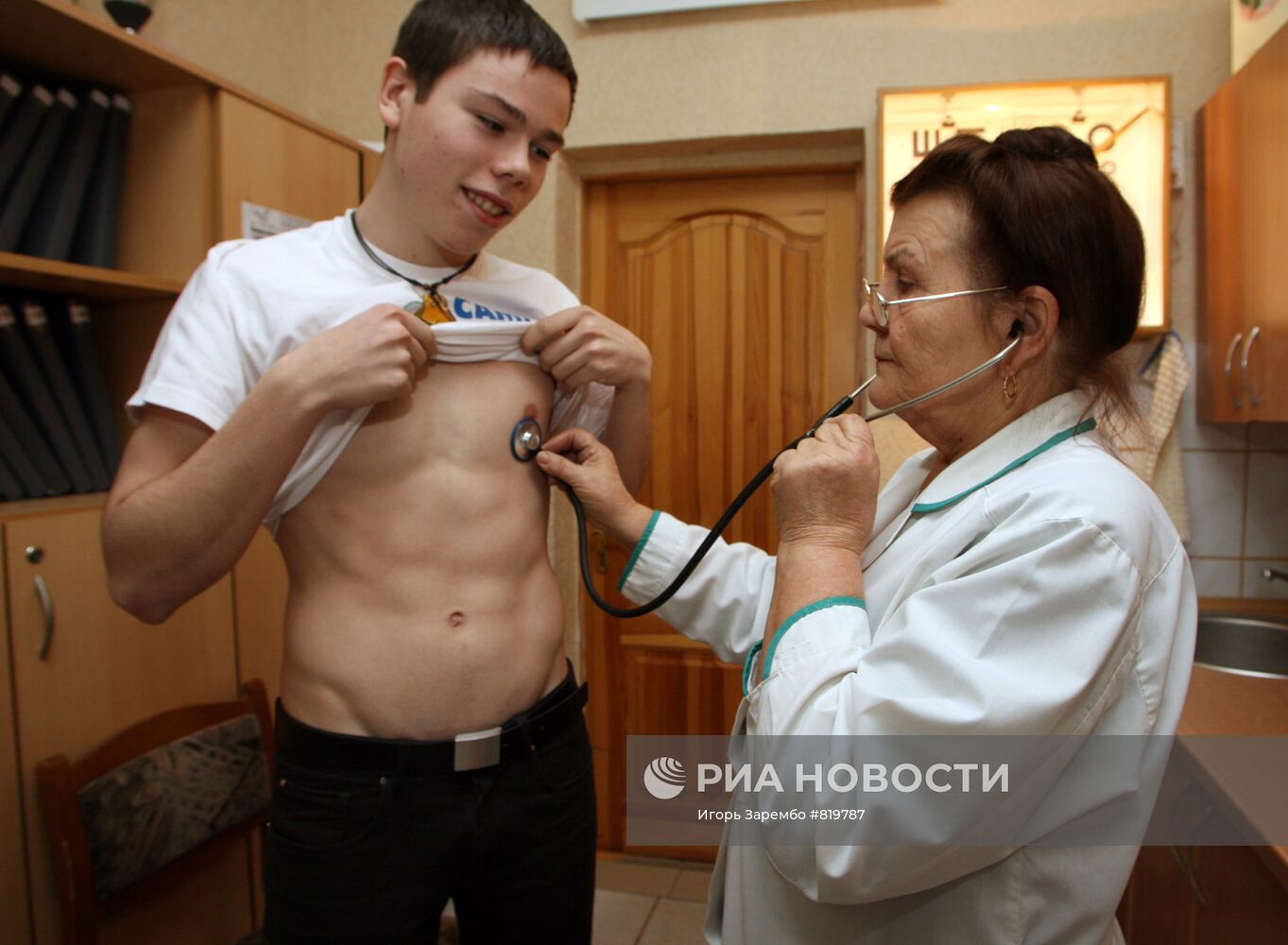 Работа школьного медпункта в Калининграде
