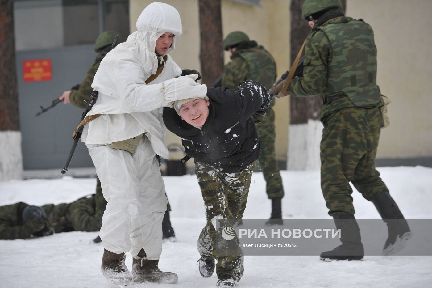 Учения антитеррористических подразделений ЦВО