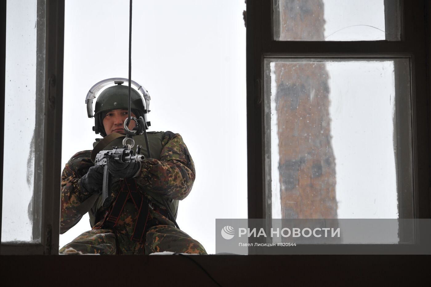 Учения антитеррористических подразделений ЦВО