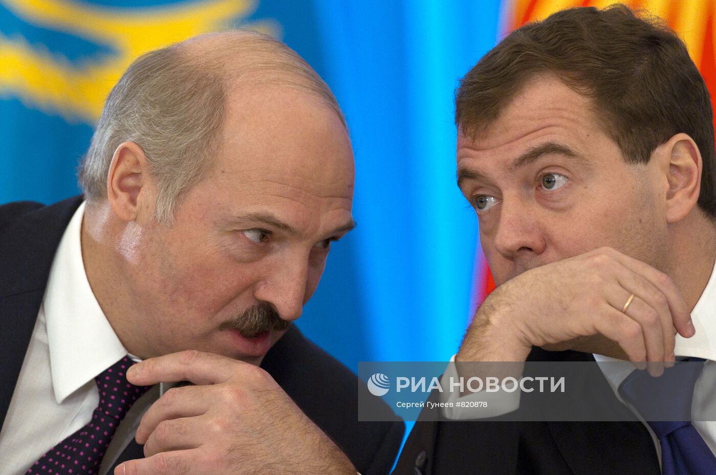 Дмитрий Медведев, Александр Лукашенко