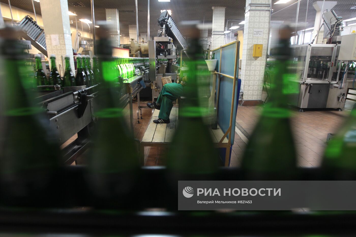 Производство шампанского на Московском комбинате шампанских вин