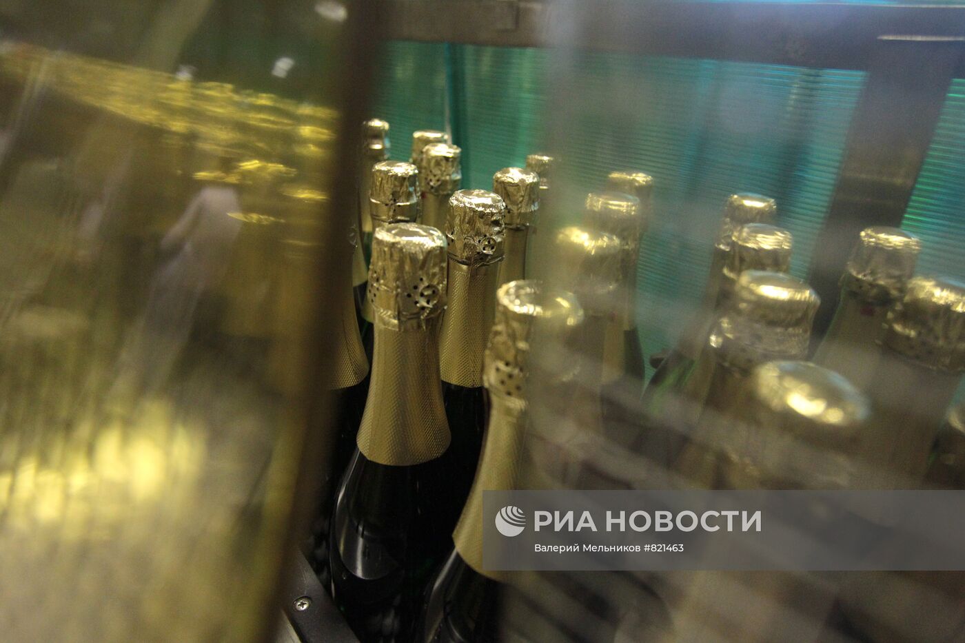 Производство шампанского на Московском комбинате шампанских вин