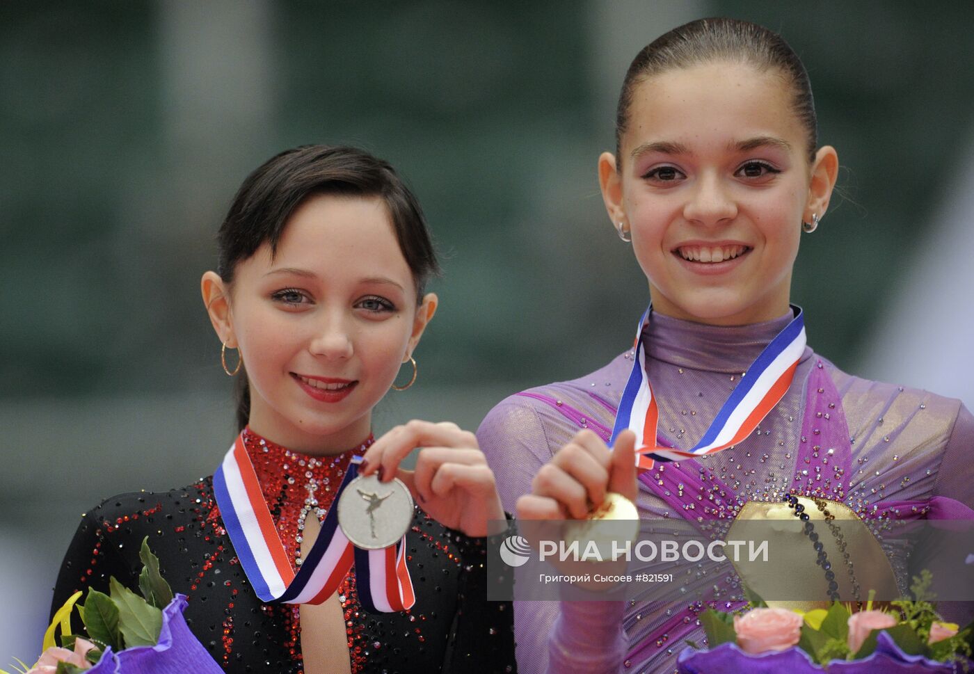 Аделина Сотникова и Елизавета Туктамышева