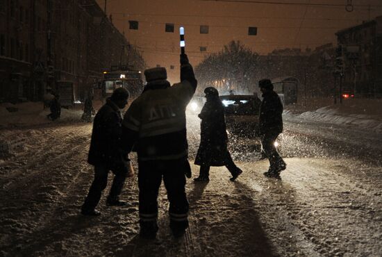 Отключение электричества в Санкт-Петербурге