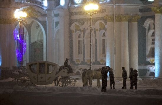 Циклон Моника в Санкт-Петербурге